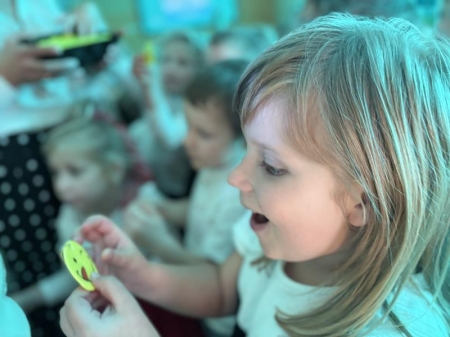 Odblaskowa Szkoła: spotkanie z przedszkolakami