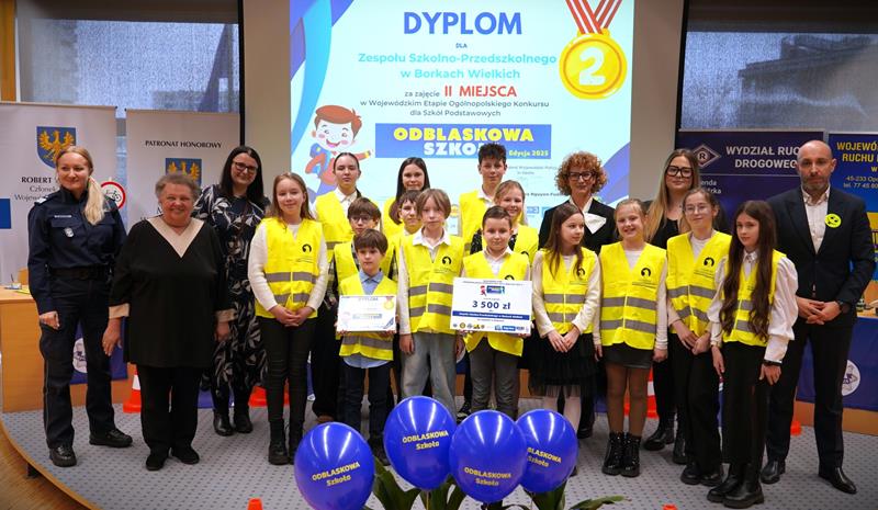 Odblaskowa Szkoła: II miejsce w województwie