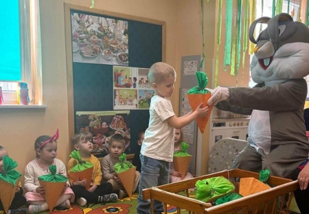 Spotkanie z Zajączkiem Wielkanocnym