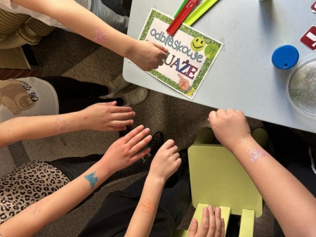 Odblaskowa Szkoła: stoisko edukacyjne dla naszych gości
